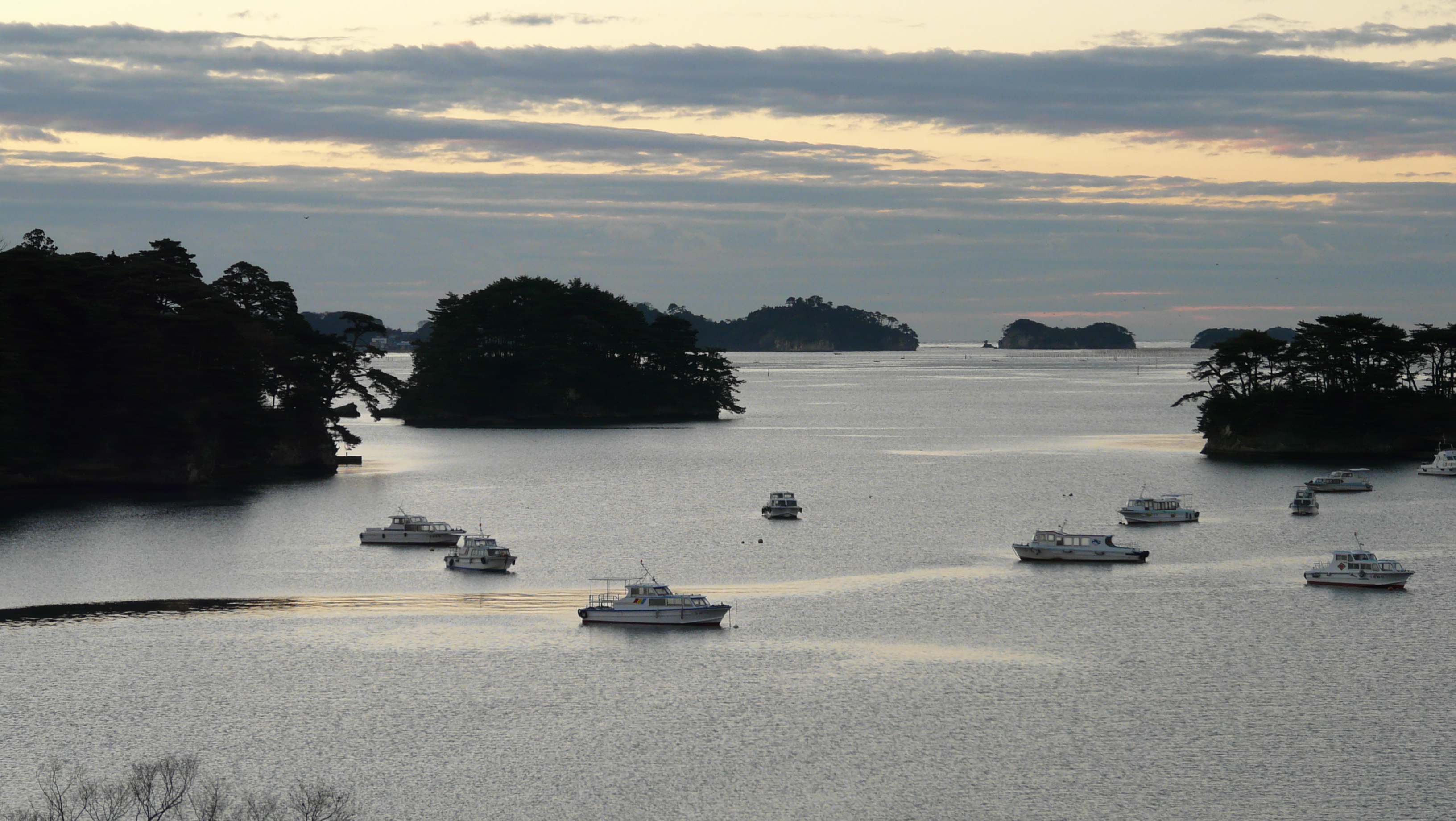 松島灣與群島景色